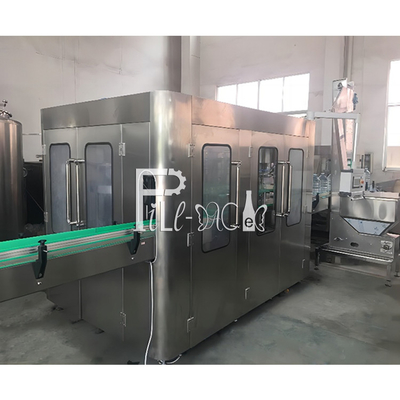 Linia do napełniania butelek mineralnych 3L / 5L / 10L Czysta woda 3 w 1 Plastik 1000BPH 7,5KW dostawca