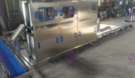 Automatyczna linia do napełniania galonów SUS 304 120 BPH dostawca