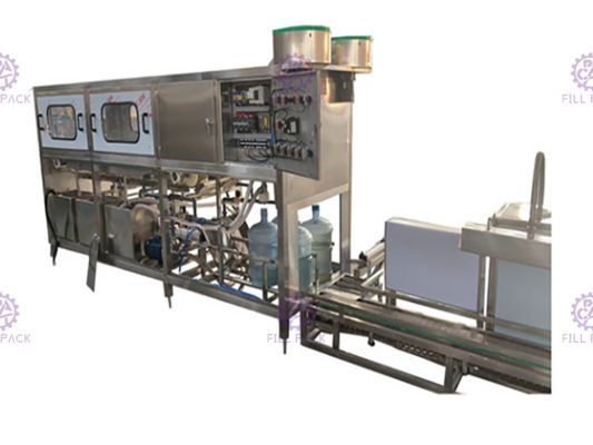 100bph Automatyczna kontrola Plc 5 galonów Maszyna do napełniania wody pitnej dostawca