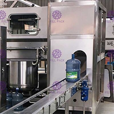 Napełnianie normalnym ciśnieniem Maszyna do napełniania galonów 600BPH dostawca