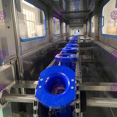 Automatyczna linia do napełniania wodą butelkowaną o pojemności 5 galonów Linia do napełniania wiader do mycia naczyń dostawca