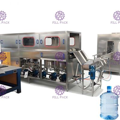 Połączenie rurowe SUS 304 Instalacja wodna o pojemności 300 BPH (galon) dostawca