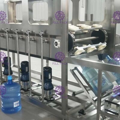 4600 * 2000 * 1800 mm L Typ 5-galonowa maszyna do napełniania butelek dostawca