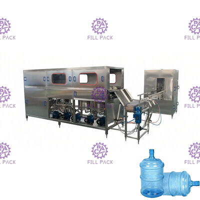 Sortowniki z dwoma nasadkami SUS304 300 BPH 5-litrowy wypełniacz do butelek dostawca