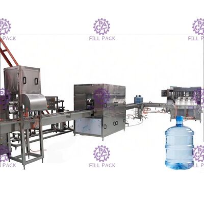 Zewnętrzna myjka do butelek o pojemności 0,55 kW 5 galonów typu liniowego dostawca