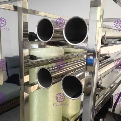 Obudowa membrany SS304 Oczyszczalnia 1500LPH RO dostawca