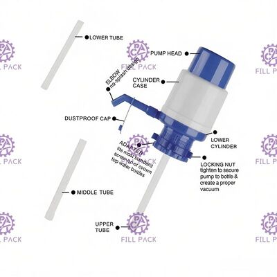 Ręczna pompa wodna wiadro Galon Materiały eksploatacyjne do instalacji wodnej dostawca