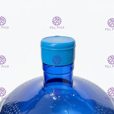 Jednoczęściowe wiadro czystej wody 55 mm zakrętka do butelek pe z galonami z niestandardowymi etykietami dostawca