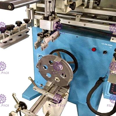 Półautomatyczna obrotowa etykieta do sitodruku do butelek Wykrywanie fotoelektryczności do butelki o pojemności 20 l dostawca