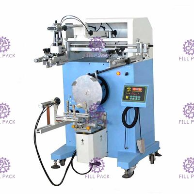 Półautomatyczna obrotowa etykieta do sitodruku do butelek Wykrywanie fotoelektryczności do butelki o pojemności 20 l dostawca