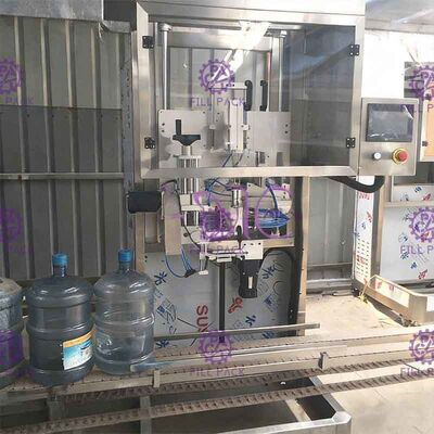 Etykietowanie z pojedynczą głowicą na szyję 28mm Gallon Labeler Pełna automatyzacja dostawca