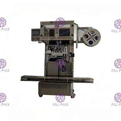 Elektryczna, okrągła etykieciarka do butelek z jedną głowicą dostawca