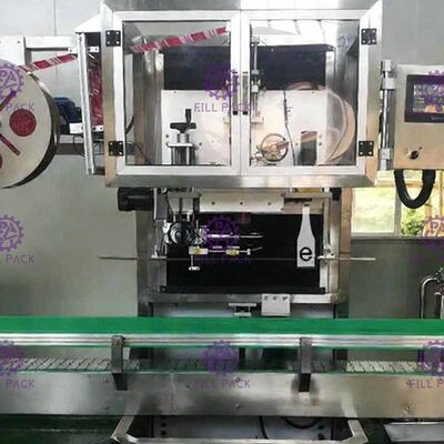 Elektryczna, okrągła etykieciarka do butelek z jedną głowicą dostawca