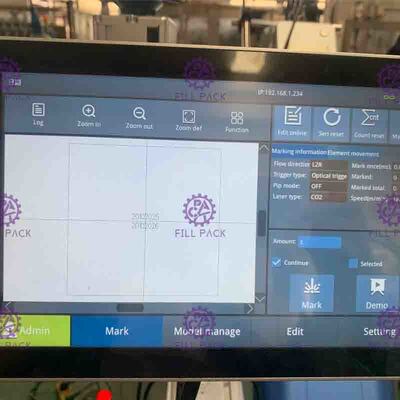 High Resolution Inkjet Coding Line / Unit for Bar Code Printing dostawca