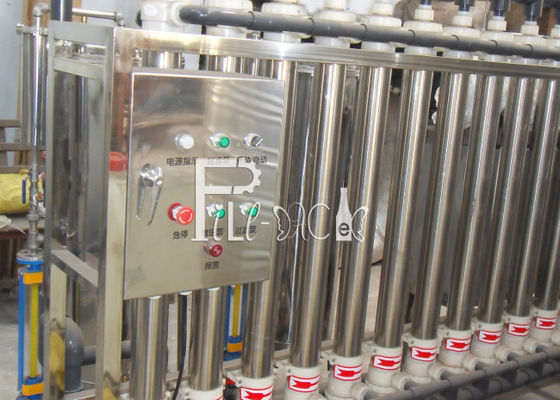 Linia do butelkowania wody Filtracja z pustymi włóknami 4000 LPH RO dostawca