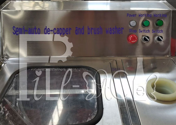 Semiauto 250BPH 5 galonowa myjka otwieracza butelek dostawca