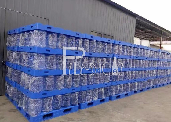 Podwójne boki HDPE Duże galonowe plastikowe palety z recyklingu wody Możliwość układania w stosy Odwracalne dostawca
