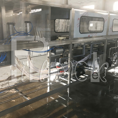 Automatyczna linia do napełniania wodą butelkowaną o pojemności 5 galonów Linia do napełniania wiader do mycia naczyń dostawca