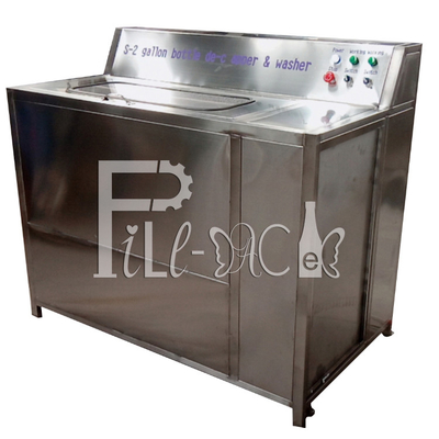 5-galonowa beczka Semi Auto Decapper Brush Washer z podwójną stacją dostawca