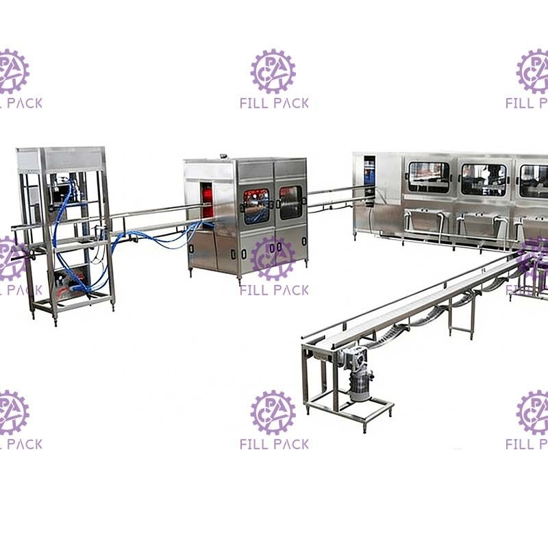 Napędzana mechanicznie maszyna do butelkowania wody 600BPH o pojemności 5 galonów dostawca