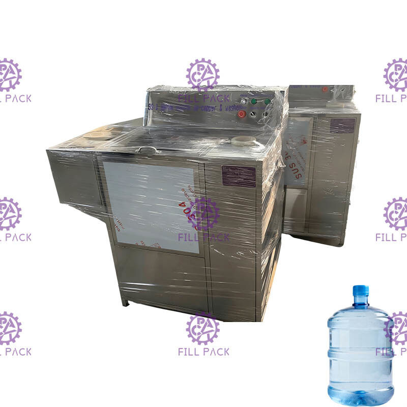 Przycisk awaryjnego zatrzymania SUS304 BSC-1 Maszyna do prania butelek o pojemności 5 galonów dostawca