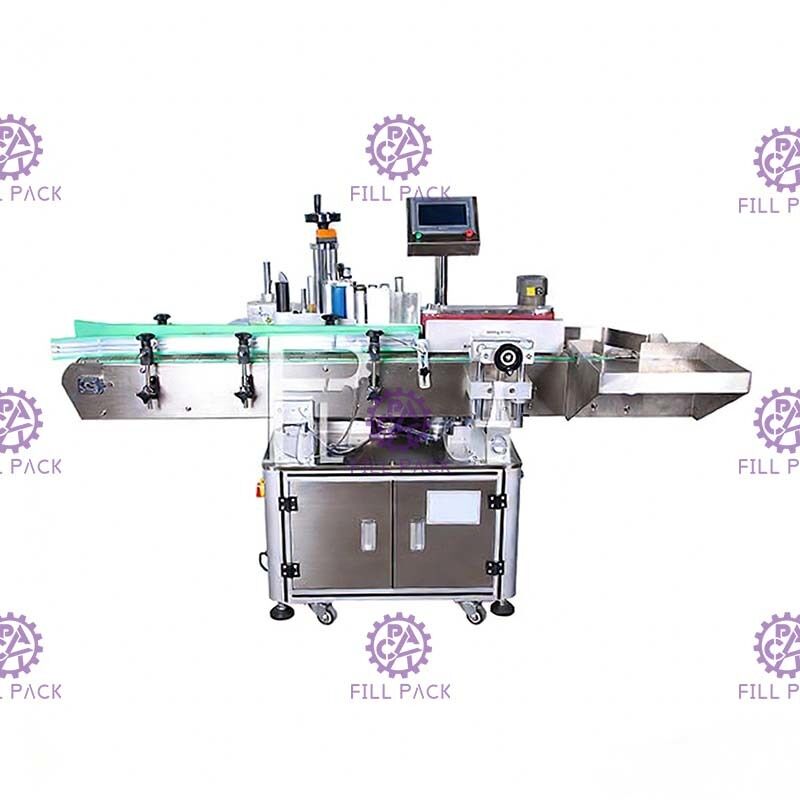 Ekran dotykowy SUS304 Okrągła maszyna do etykietowania butelek dostawca