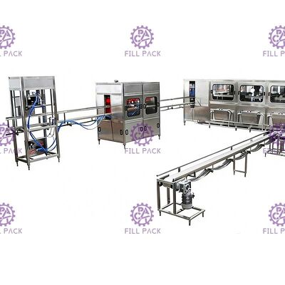 Napędzana mechanicznie maszyna do butelkowania wody 600BPH o pojemności 5 galonów