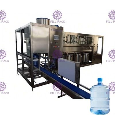 450bph Automatyczna maszyna do napełniania 9,75kw 5 galonów z kontrolą Plc