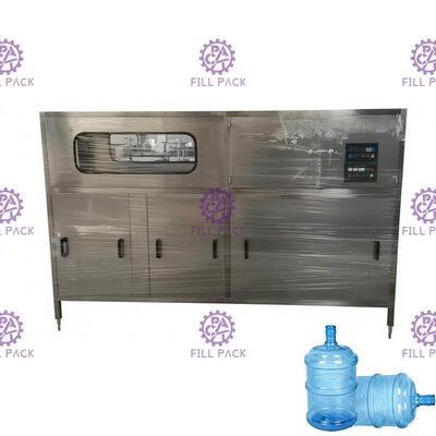 Wydajność przenośnika rolkowego Maszyna do napełniania beczek wodą 120 BPH