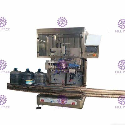 Etykietowanie z pojedynczą głowicą na szyję 28mm Gallon Labeler Pełna automatyzacja