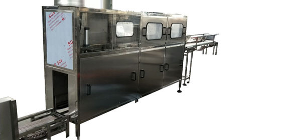 120bph 3/5 galonów / 20l maszyna do butelkowania wody z automatycznym urządzeniem do ładowania wiader